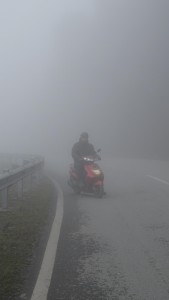 Die kalte Nebelfahrt