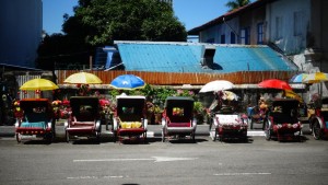 Hier gibts die Rikscha