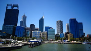 Skyline von Perth