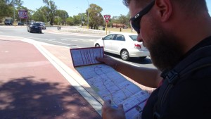 In Swan Valley auf Weingut-Suche